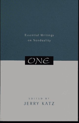 One: Essential Writings on Nonduality