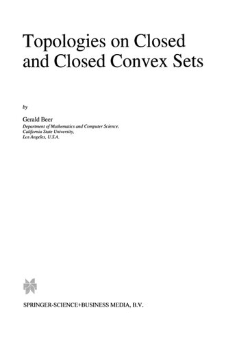 Topologies on Closed and Closed Convex Sets