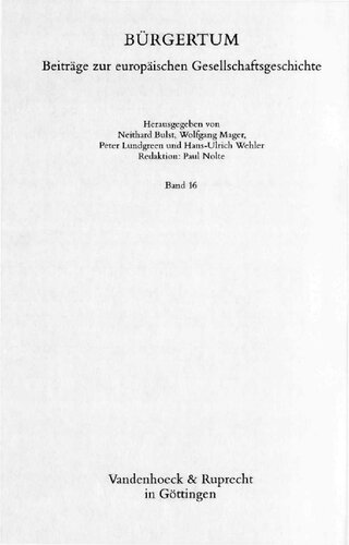 Bürgerliche Rittergüter : Sozialer Wandel und politische Reform in Kursachsen (1680-1844)