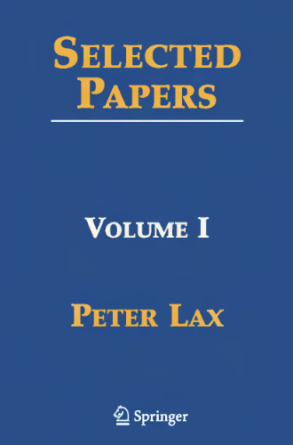 Selected papers of P.D. Lax
