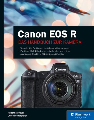 Canon EOS R Das Handbuch zur Kamera.
