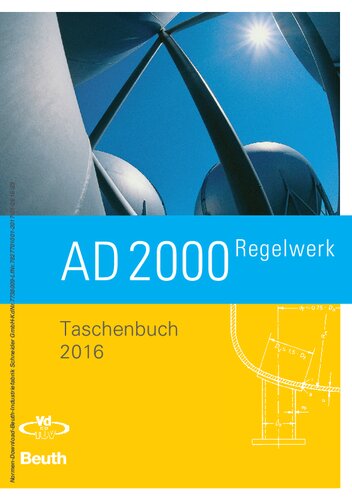 AD 2000-Regelwerk : Taschenbuch 2016.
