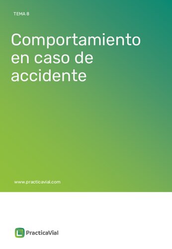 Comportamiento en caso de accidente