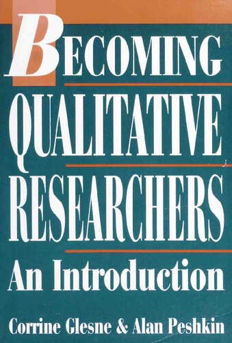 Becoming Qualitative Researchers: An Introduction