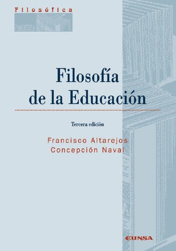 Filosofía de la educación