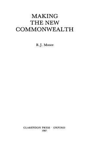 Making the New Commonwealth