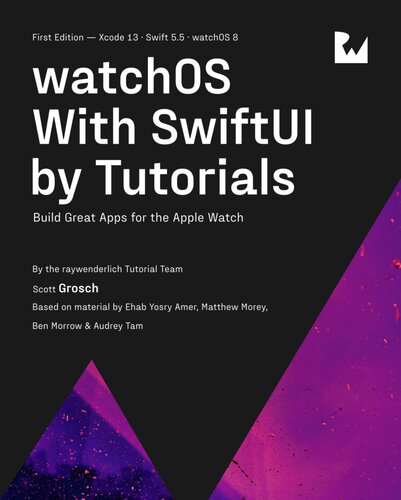 watchOS With SwiftUI by Tutorials