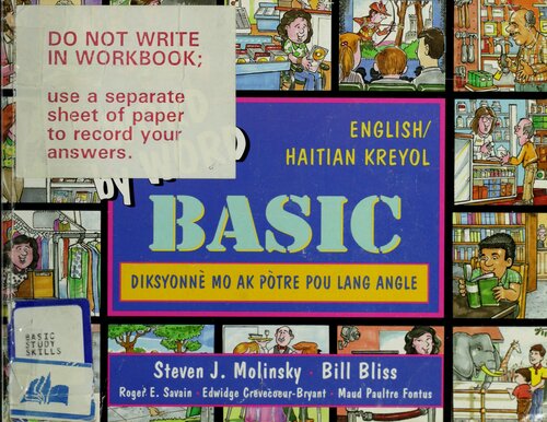 Diksyonne Mo Ak Potre Pou Lang Angle: Basic