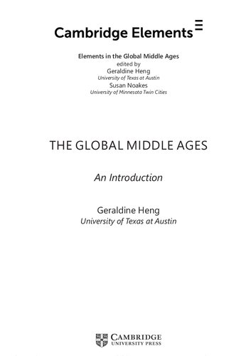 The Global Middle Ages An Introduction
