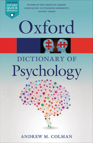 A Dictionary of Psychology