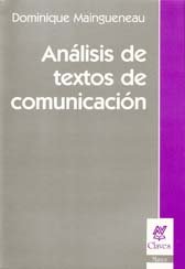 Análisis de textos de comunicación