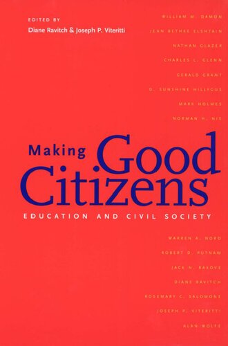 Making Good Citizens: Education and Civil Society