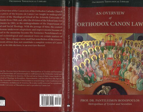 An overview of Orthodox canon law