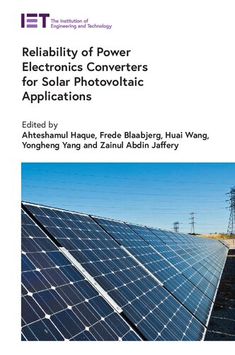 Reliability of Power Electronics Converters for Solar Photovoltaic Applications (Energy Engineering)