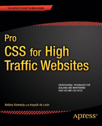 Pro CSS for High Traffic Websites
