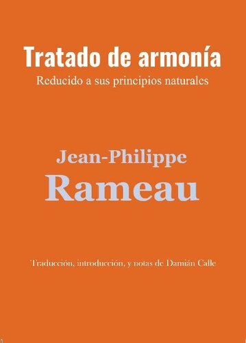 Tratado de Armonía - Reducido a sus principios naturales