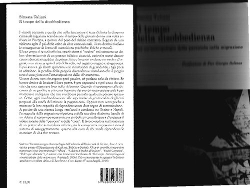Il tempo della disobbedienza Per un'antropologia della parentela nella migrazione
