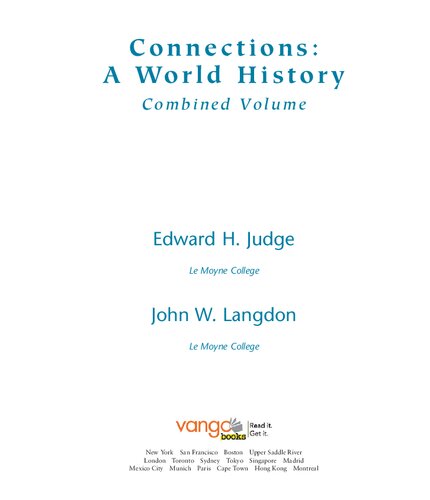 Connections: A World History, Combined Volume, VangoBooks