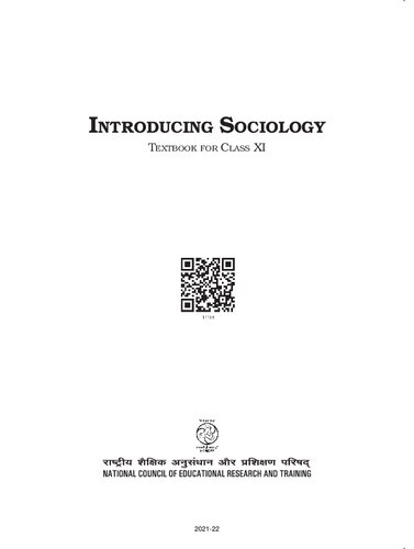 Introducing Sociology (Sociology Class 11)
