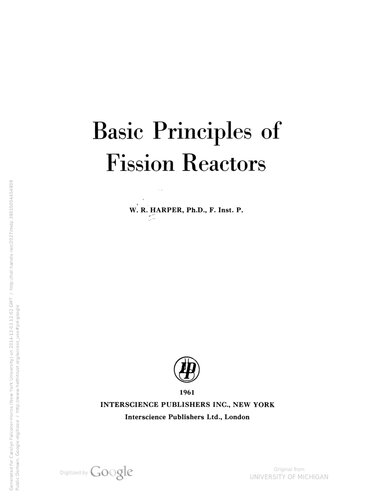 Basic Principles of Fission Reactors