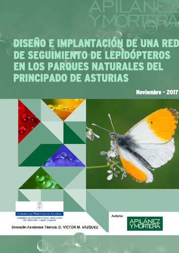 Guía visual de las mariposas de Asturias DIN A4