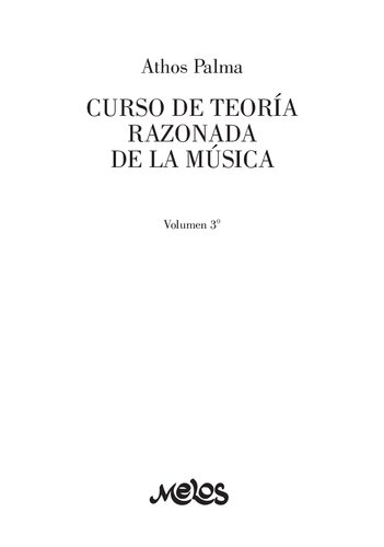 Curso de Teoría Razonada de la Música