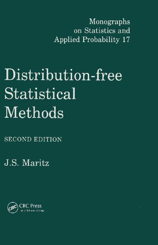 Distribution-Free Statistical Methods, Second Edition (Chapman & Hall/CRC Monographs on Statistics and Applied Probability)