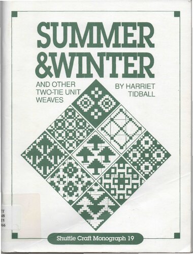 Summer & Winter, And Other Two-Tie Unit Weaves