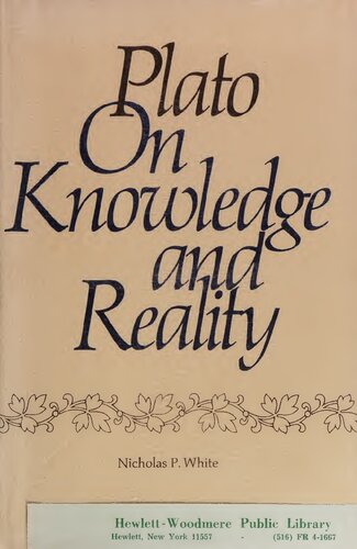 Plato on Knowledge and Reality