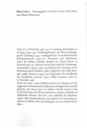Luhmann - Biographie, Attitüden, Zettelkasten - Interview (1985)