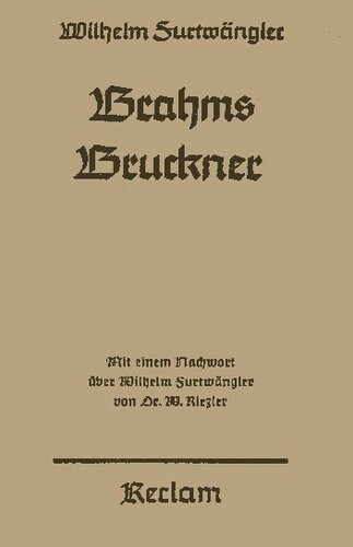 Brahms Bruckner