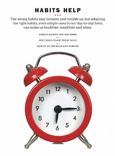 TIME The Power of Habits: Start good ones, break bad ones, change your life