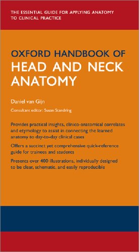 Oxford Handbook of Head and Neck Anatomy
