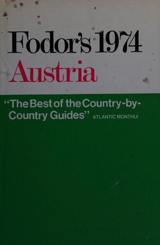 Fodor's Austria 1974