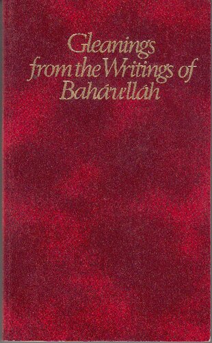 Gleanings from the Writings of Baháʼu'lláh
