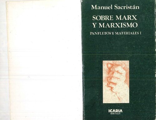 Panfletos y materiales I - Sobre Marx y marxismo