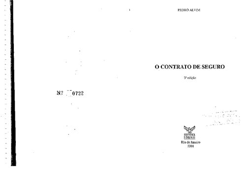 O Contrato de Seguro