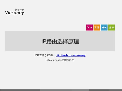 红茶三杯 CCNP 笔记