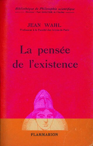 La Pensée de l'existence