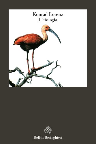 L'etologia. Fondamenti e metodi