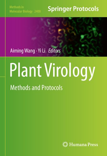 Plant Virology: Methods and Protocols