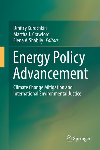 Energy Policy Advancement: Climate Change Mitigation and International Environmental Justice