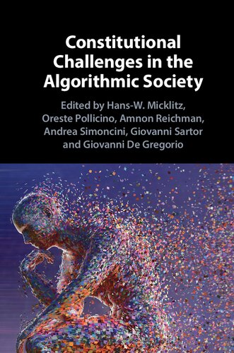 Constitutional Challenges In The Algorithmic Society