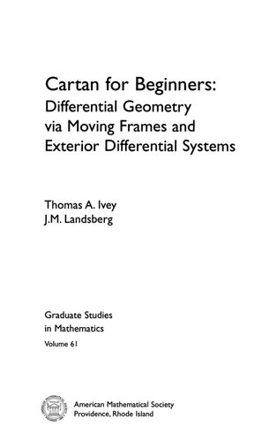 Cartan for Beginners: Differential Geometry via Moving Frames and Exterior Differential Systems