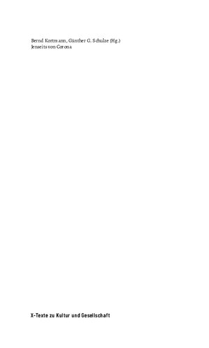 Jenseits von Corona. Unsere Welt nach der Pandemie – Perspektiven aus der Wissenschaft