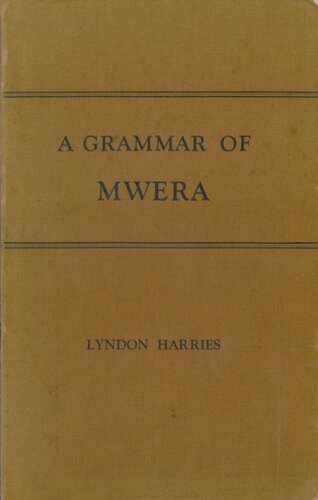 A Grammar of Mwera