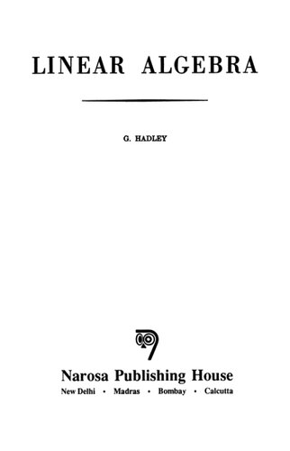 Linear Algebra