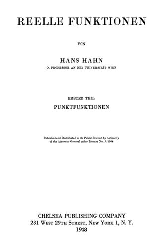Reelle Funtionen
