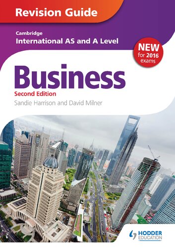 Cambridge International AS/A Level Business Revision Guide