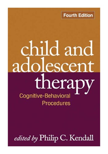 Child and Adolescent Therapy Cognitive. Behavioral Procedures
